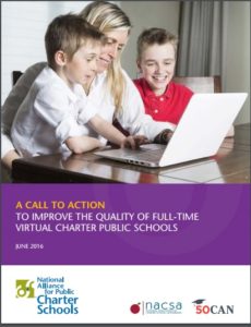 A new report calls for states to subject virtual charter schools to greater scrutiny.